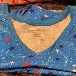 Blue Starry Women's Pajama Set